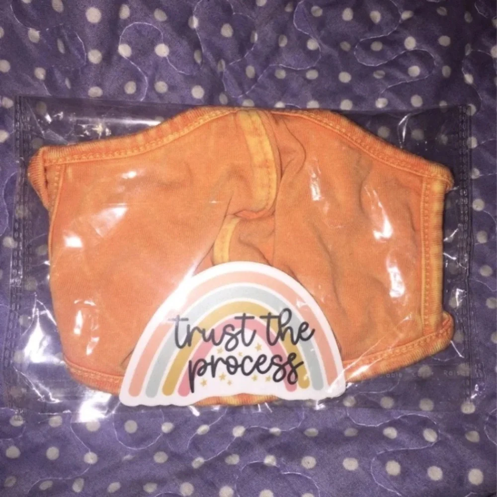 Reusable Washable Face Masks 2 Nightmare Before Christmas & 1 Peach NWT 3 pc